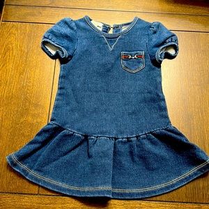 Authentic Gucci Denim Dress. Toddler.